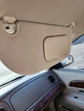 GOOD Greystone Set L&R  2005-08 GRAND MARQUIS CROWN VICTORIA SUN VISOR SUNVISORS
