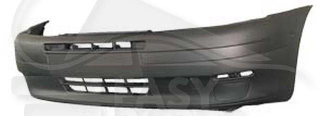 Pare-choc avant noir antichoc pour Fiat Punto 5 portes 1993-1999