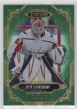 2020-21 Upper Deck Stature Green 137/175 Ilya Samsonov #36 0c3