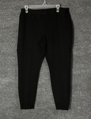 #ad Chico So Slimming Pull On Ankle Pants Size 2 12 32x24 5533 $13.99