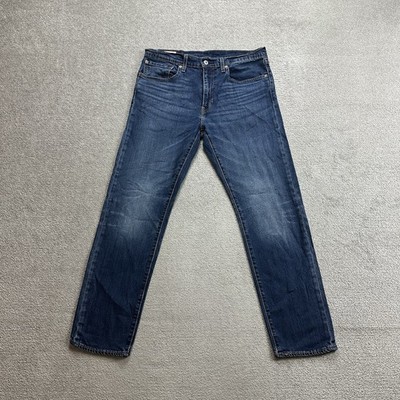 LEVIS 502 Herren Jeans Hose W34 L32 Premium Tapered Stretch 31809 Blau Denim