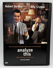 Analyze This DVD Widescreen Standard Screen Robert De Niro Billy Crystal 1999