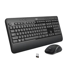 Logitech Advanced MK540 Office or Gaming Keyboard & Mouse - Black