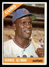 1966 Topps George Altman #146 VG-EX Chicago Cubs