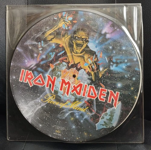 Iron Maiden "Piece Of Mind"  Picture Disc 1983 MINT! RARE!!