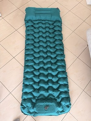 Isomatte selbstaufblasend Camping Luftmatratze Matratze Campingmatte Fußpumpe