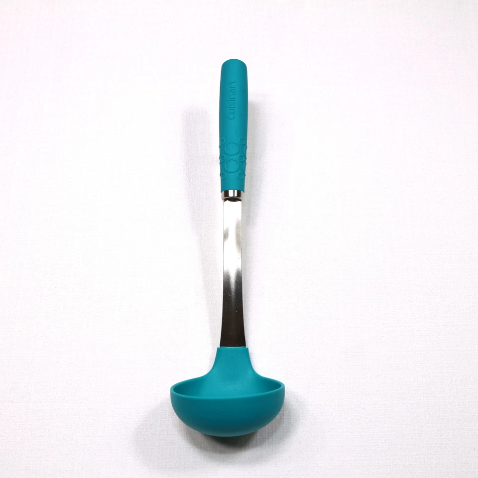 Cuisinart Ladle Nylon Head With Stainless Steel & Soft Grip Handle Turquoise 12" - Image 2 of 4