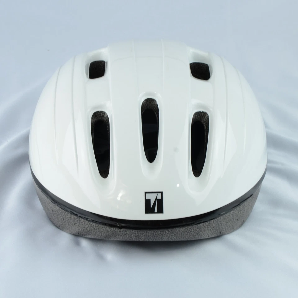 Vintage TREK USA Micro Lite Bicycle Helmet White/Black – with Box & Pads - Image 3 of 4