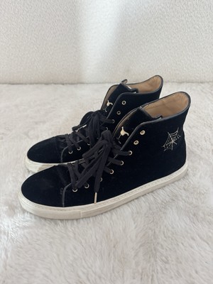 Charlotte Olympia Kitty Sneaker Gr. 41 aus Samt *Sehr Gut* 