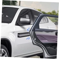  Magnetic Car Door Dent Protector - PU Leather Removable Soft Cushion 