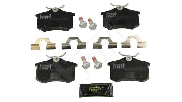 Hart BremsbeläGe Bremsbelagsatz FüR VW Golf IV 1J1 Polo 6R 6C 6R_ Skoda-image