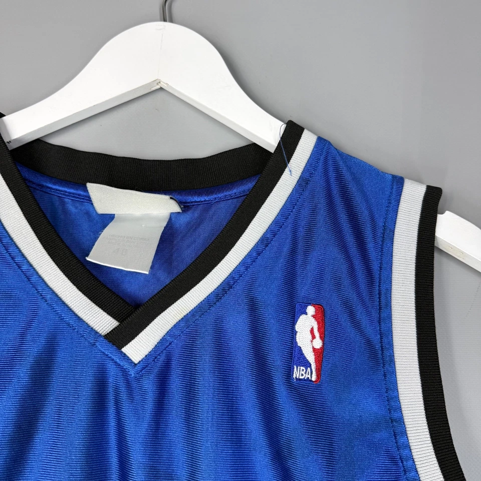 AUTÉNTICA CAMISETA ORLANDO MAGIC TRACY MCGRADY AZUL VINTAGE DE COLECCIÓN NBA REEBOK TALLA 48 Foto 3 de 4