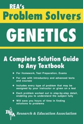 Genetics Problem Solver by The Editors of Rea: Used