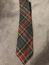 BNWT Polo Ralph Lauren Plaid Tie Vintage Y2K Handmade In USA