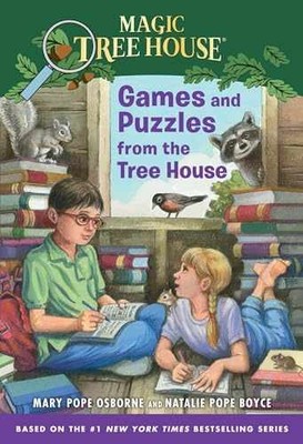 Games and Puzzles from the Tree - Paperback, by Osborne Mary Pope; - Very Good