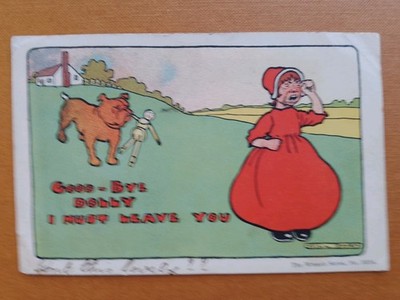  WILL OWEN Comic POSTCARD