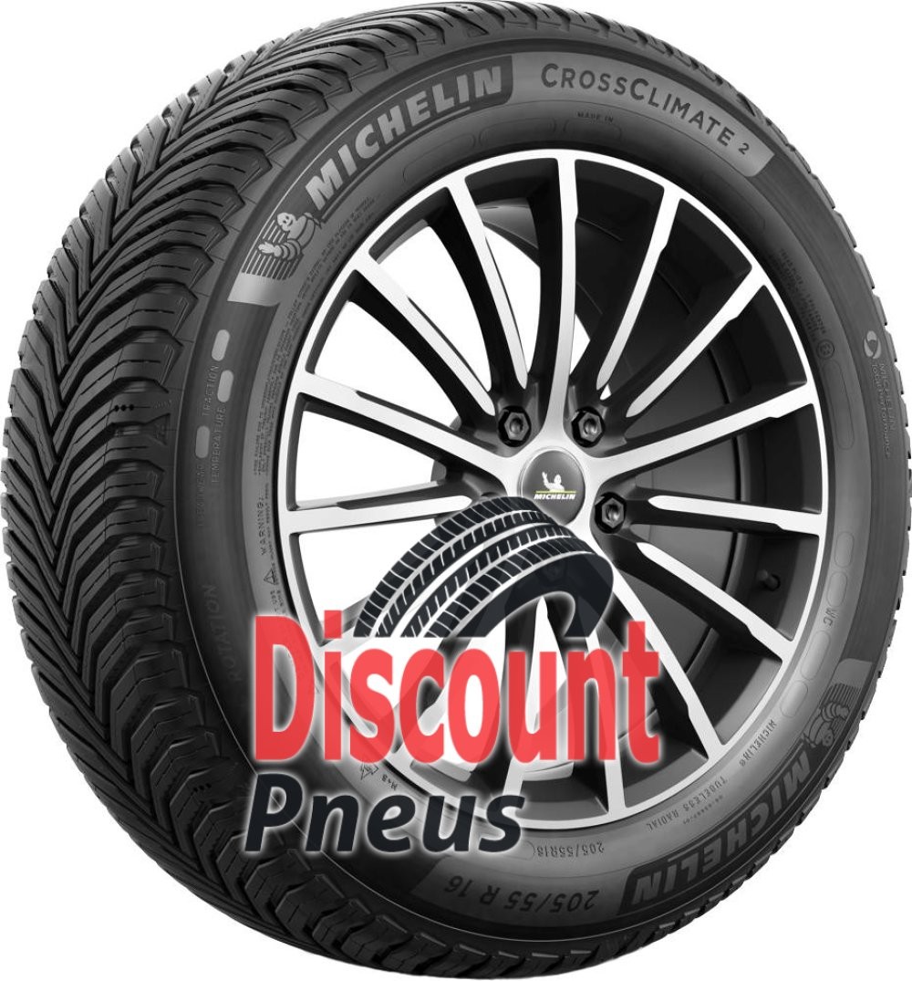 Michelin CrossClimate 2 pneu 205/55 R19 97H XL toutes saisons pour SUV et berline