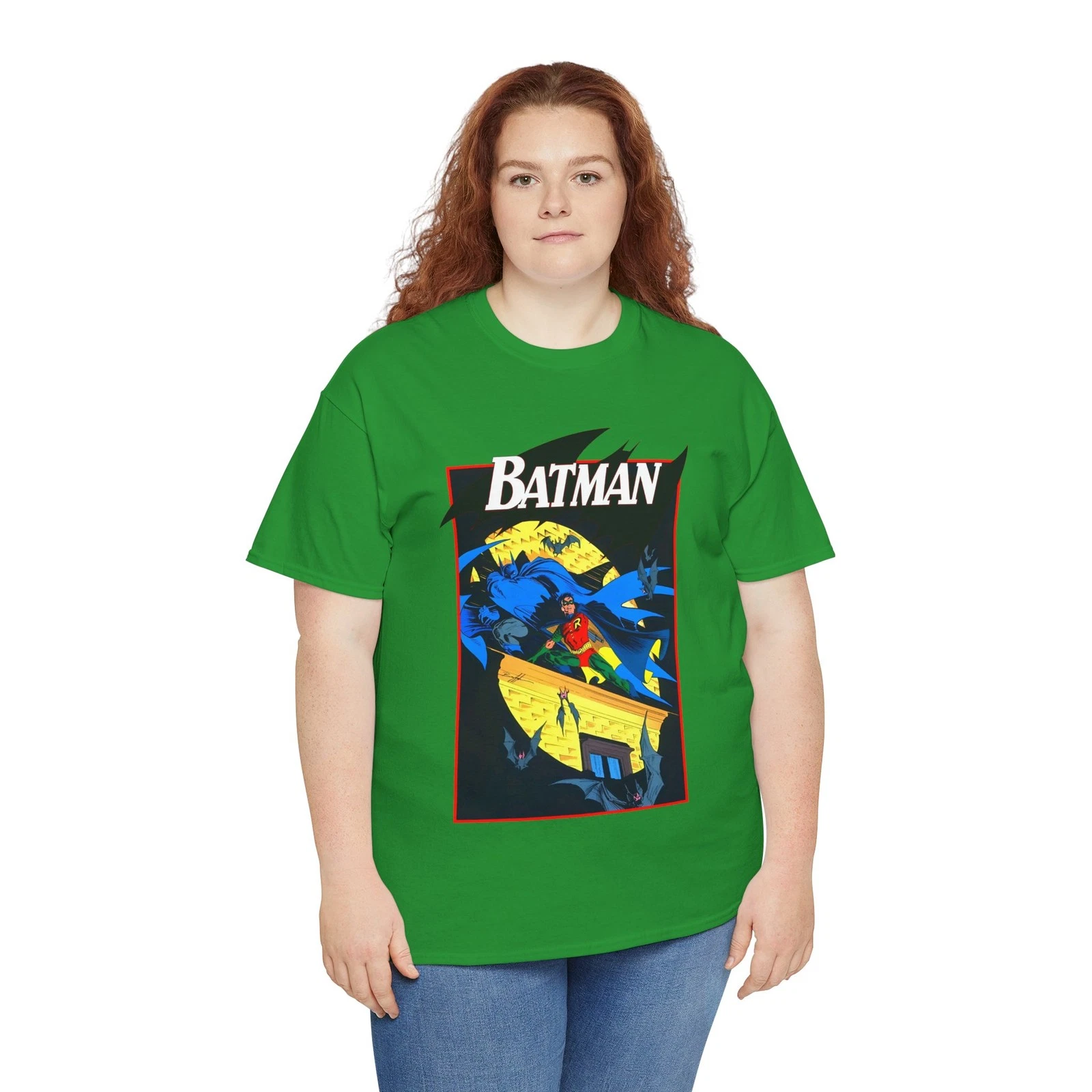 Batman & Robin T-Shirt - Norm Breyfogle Art - DC Comics - Dynamic Duo - Gotham