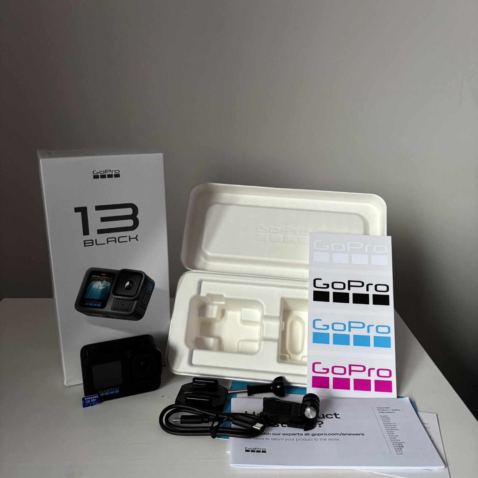 GoPro Hero 13 Black 5.3k 4k120 Action Camera