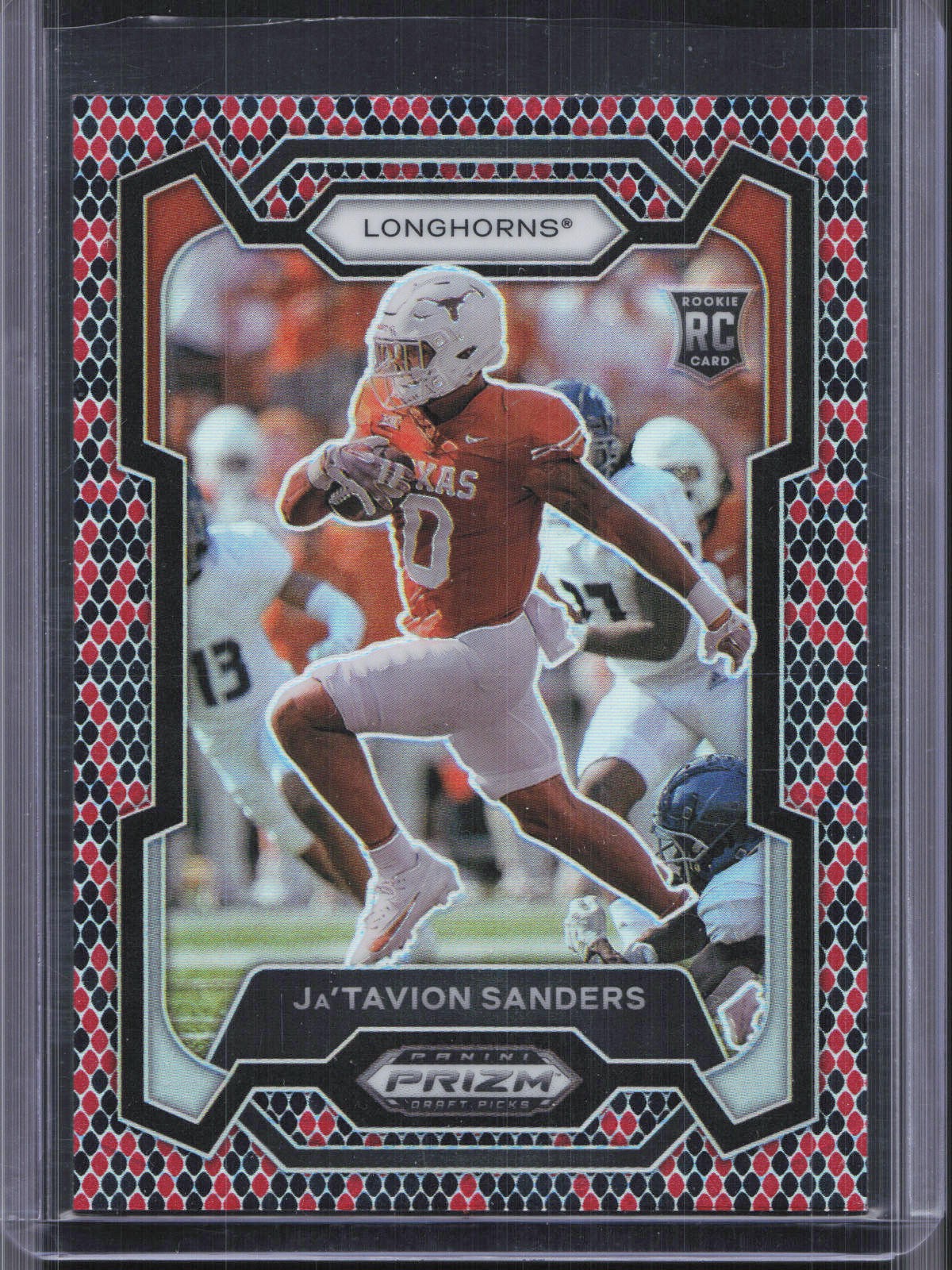 Ja'Tavion Sanders Panini Prizm Draft Picks #134 Snakeskin