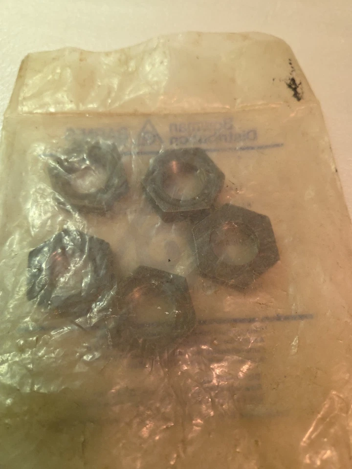 #13342 5 - Malleable Black Iron Hex Locknuts Standard 1/2" Sealed Bag - Image 2 of 2