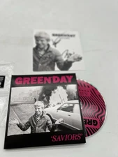 Green Day Saviors Hand SIGNED AUTOGRAPHED CD Insert SOLD OUT