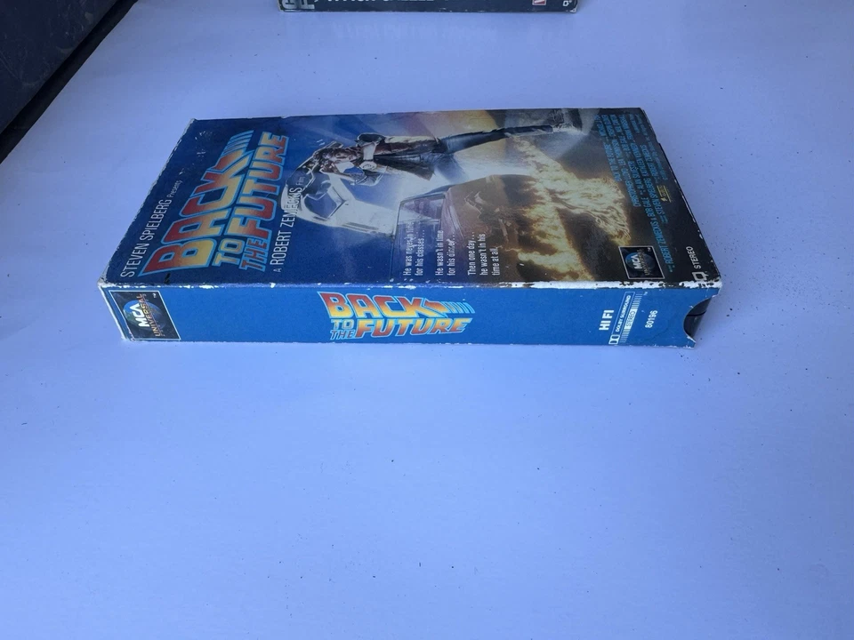 Back To The Future 1985 VHS Rare Original Release Foto 2 de 4