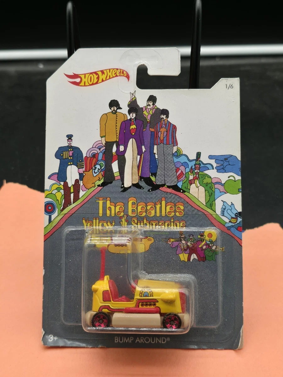 Hot Wheels The Beatles Yellow Submarine Contemporary Diecast Cars