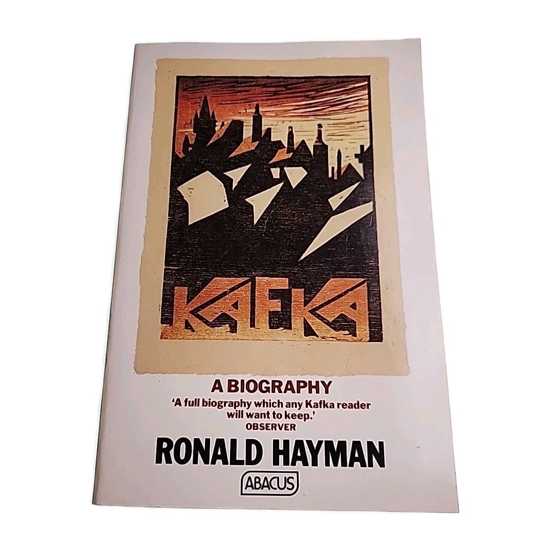 Kafka Biography Ronald Hayman Abacus 1983 Paperback Book