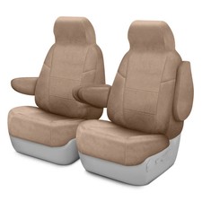For Hyundai Tiburon 03-08 Coverking Suede 1st Row Beige Custom Seat Covers