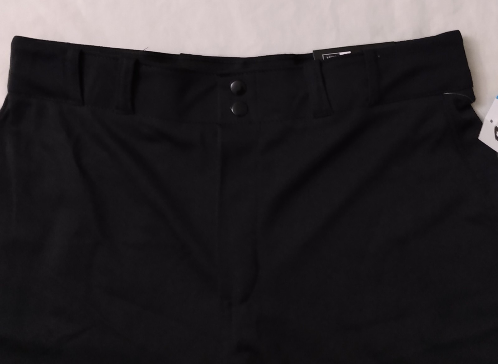 NEW MENS CHAMPRO BASEBALL PANT BLACK CLASSIC CUT SIZE LARGE POLYESTER