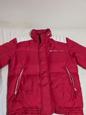 Giubotto piumino invernale GUY piuma d'oca, rosso - Uomo, Taglia S - Come nuovo