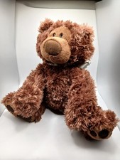 Gund Chocolate Brown Teddy Bear 18" Soft Stuffed Animal Plush