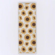 2x6 Inch Sunflowers, Bookmark For Books, Gift For Bookworms & Book Lovers