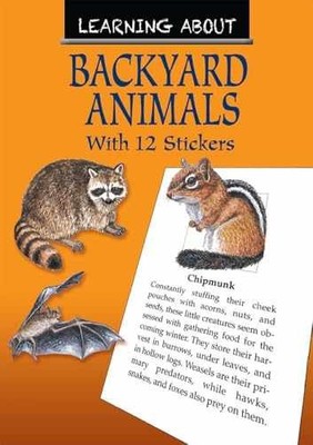 Learning About Backyard Animals (Dover - Paperback, by Sy Barlowe - Acceptable