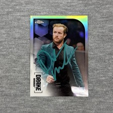 2020 Topps Chrome WWE #22 Drake Maverick Refractor Signed IP Auto