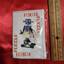 Qualcomm Snapdragon Paper 3D Robot Puzzle with Wind Up Motor