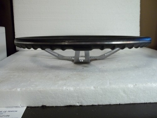 Vintage Original GM 3 Spoke Sport Grip Steering Wheel Black 69-75 Buick Chevy - Picture 3 of 9