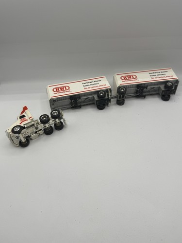 1992 Ertl Cab With PUP Trailers HWI The Friendly Ones Die-Cast 1:64 - Picture 14 of 14