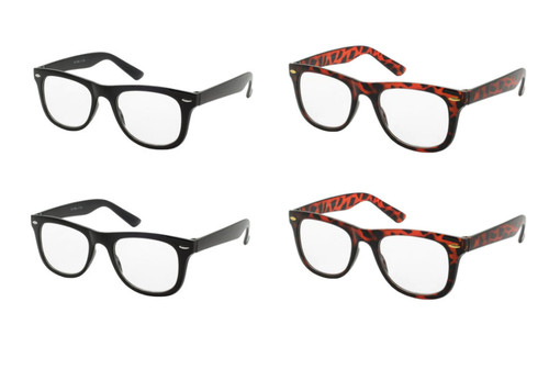 Reading Glasses Mens Readers Designer Italian W11RG New +1.25 to +4.00 Strengths