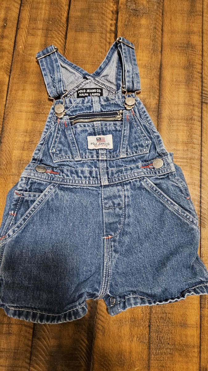 【Ralph Lauren】POLO JEANS オーバーオール/サロペット ポロジーンズ ラルフローレン POLO JEANS デニム オーバーオール
