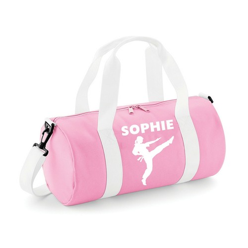 Bolso de Karate Personalizado para Niñas Gimnasio Niñas Artes Marciales Mixtas Deporte Bolso Escolar Regalo - Imagen 5 de 5
