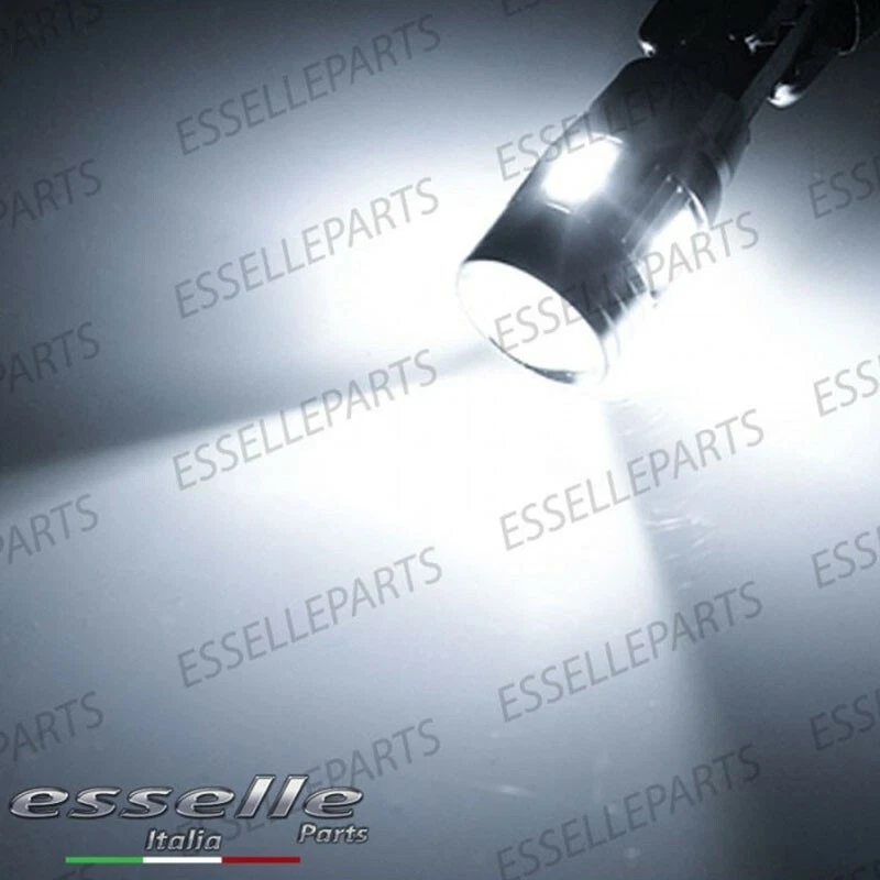COPPIA LUCI DI POSIZIONE T10 W5W 6 LED DAIHATSU TERIOS 2 CANBUS NO ERROR 6000K - Immagine 4 di 4