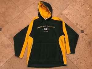 Vintage Nfl Green Bay Packers Fleece Hoodie Size Large L Ebay