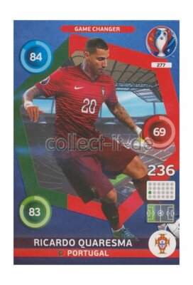 Panini Adrenalyn XL France 2016 - 277 Game Changer - Ricardo Quaresma