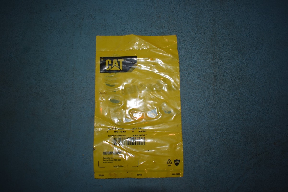 Caterpillar CAT 198-7842 1987842 Shim OEM NOS | eBay