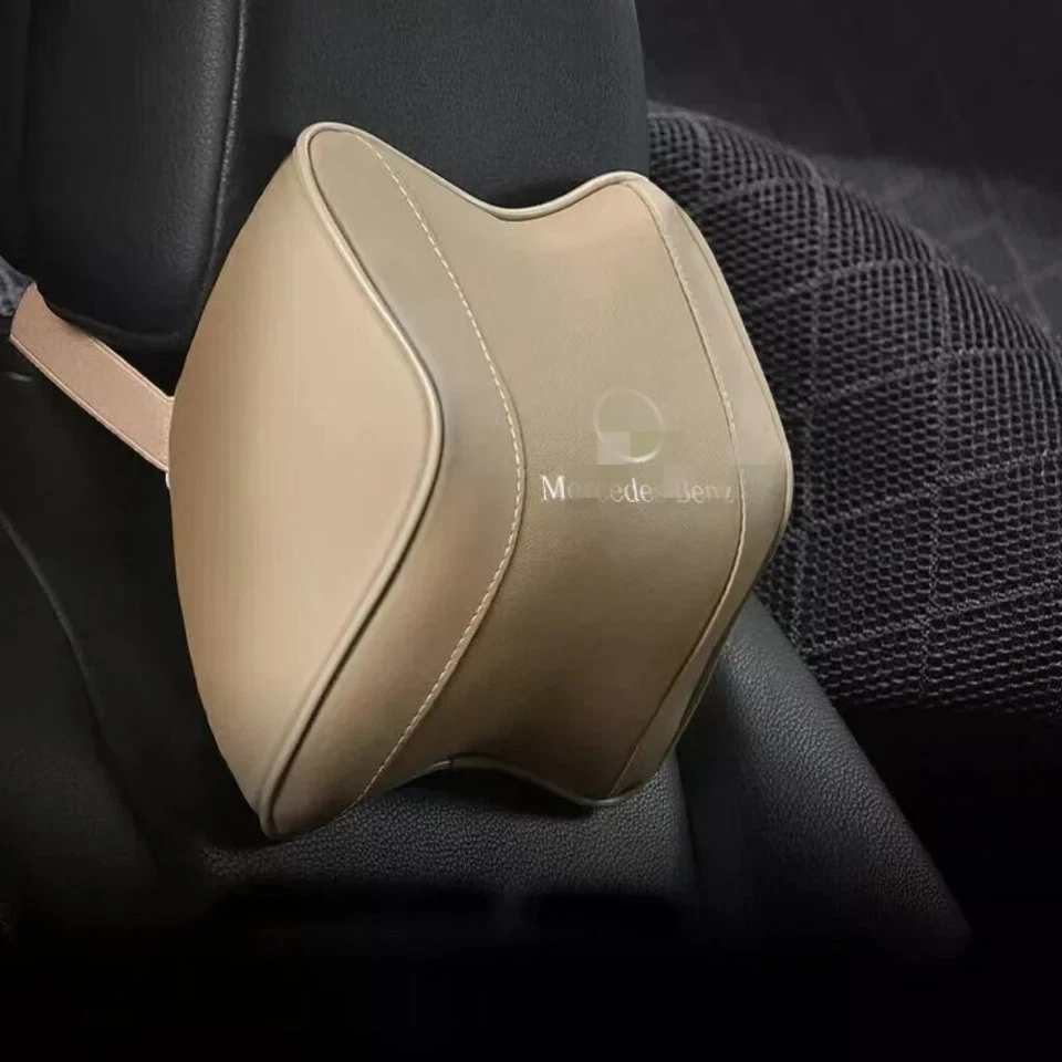 Para Mercedes Benz Asiento de Coche Reposacabezas Espuma con Memoria Cuello Almohada Accesorios Coche Foto 4 de 4