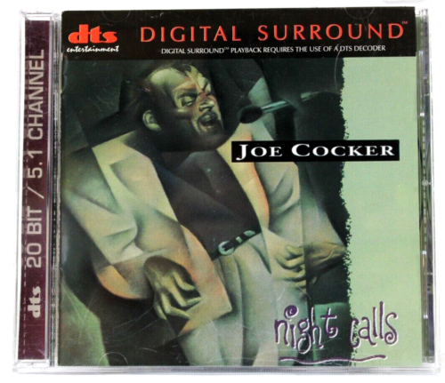 Joe Cocker Night Calls DTS 5.1 Surround Sound OOP Rare Mint Disc - Picture 1 of 11