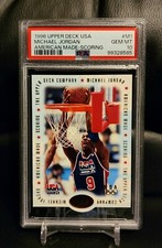 1996-97 Upper Deck USA 🏀 Michael Jordan American Made - Scoring - #M1 - PSA 10