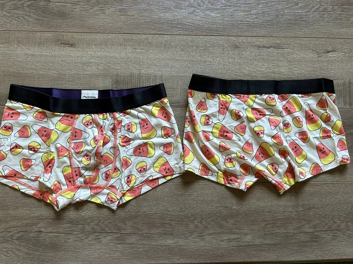 NEW MeUndies Candy Corn Men Underwear Briefs LOT OF 2 Men's Size M